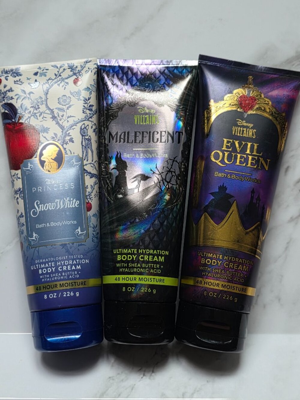 Bath & Body Works Lot-EVIL QUEEN-SNOW WHITE-MALEFICENT Body Cream